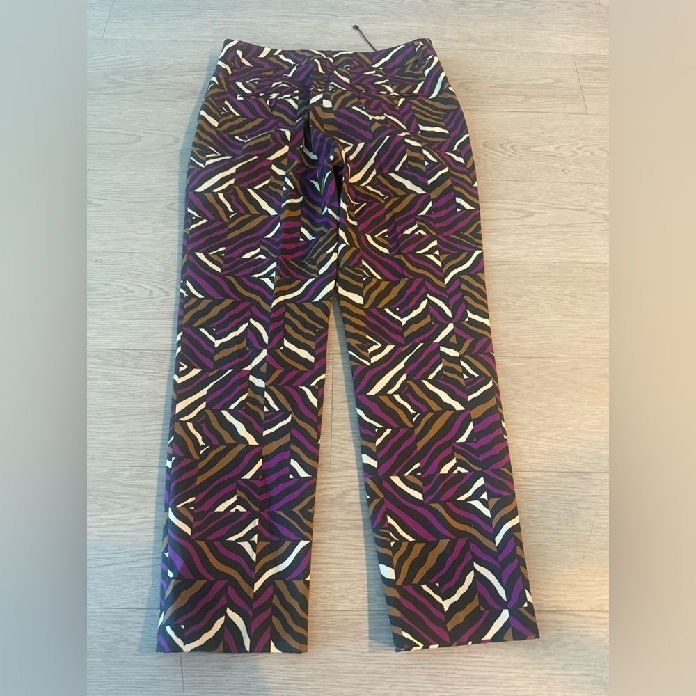 Weekend Max Mara Ravello Colorful Trouser Size 8 - Picture 5 of 5